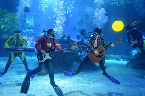 Music underwater