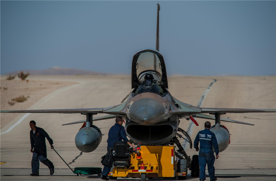 4 forces in Israel for air combat exercise