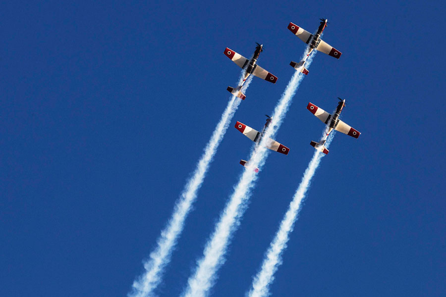 Israel air force pilots' graduation ceremony