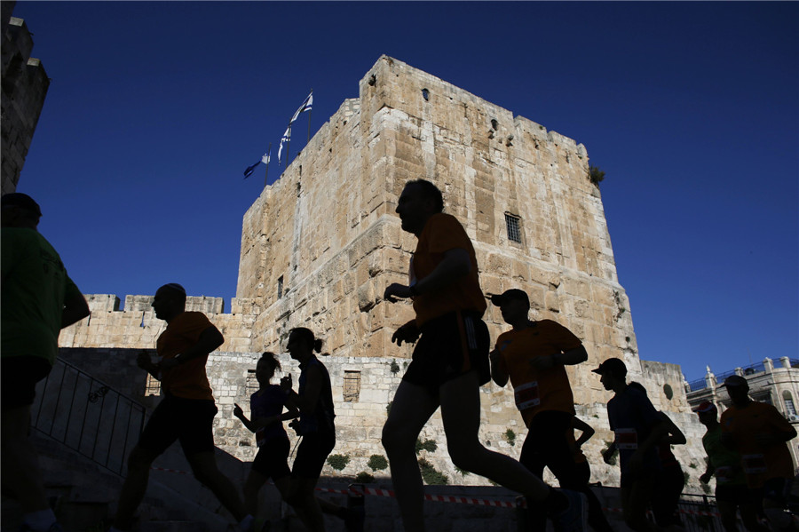 Marathon fever hits Jerusalem