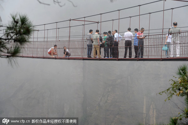 Skywalk that makes knees go weak