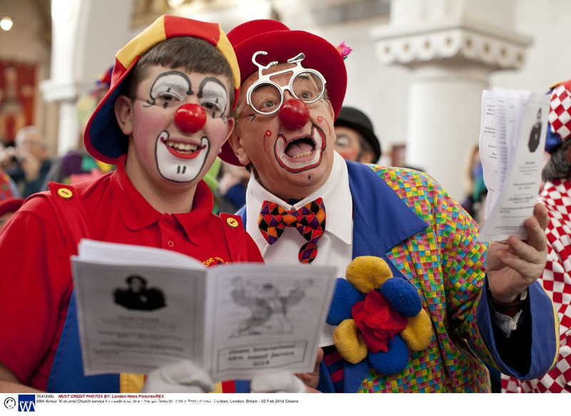 Clowns gather for Joseph Grimaldi celebration