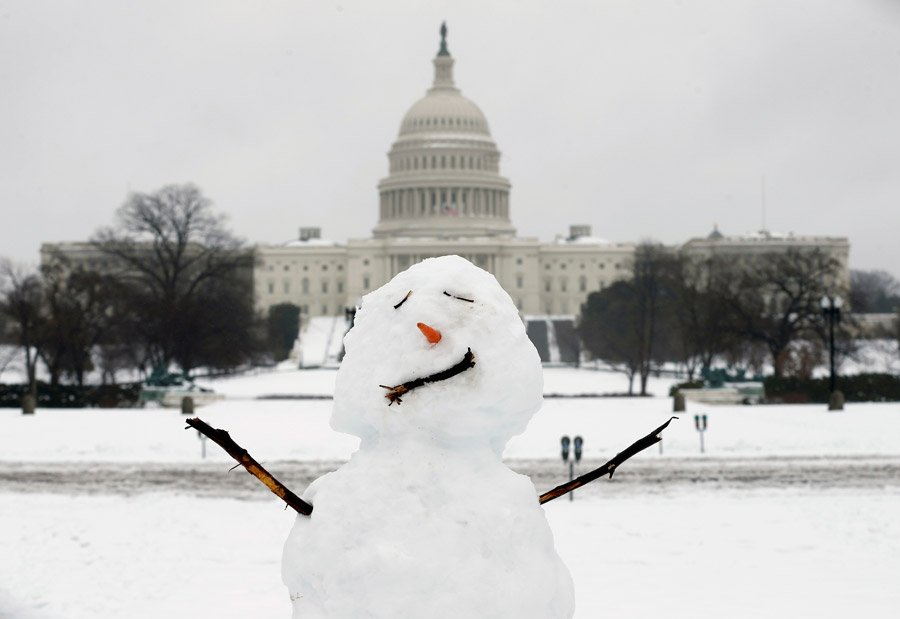 US East Coast buried in snow