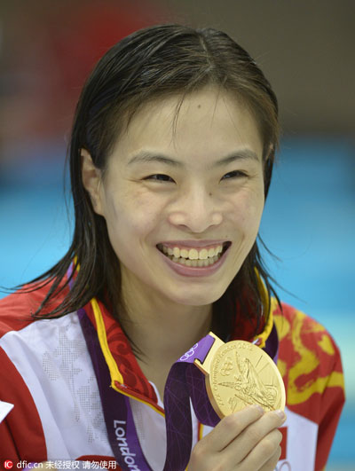 China's Wu Minxia cements her name in Olympic history