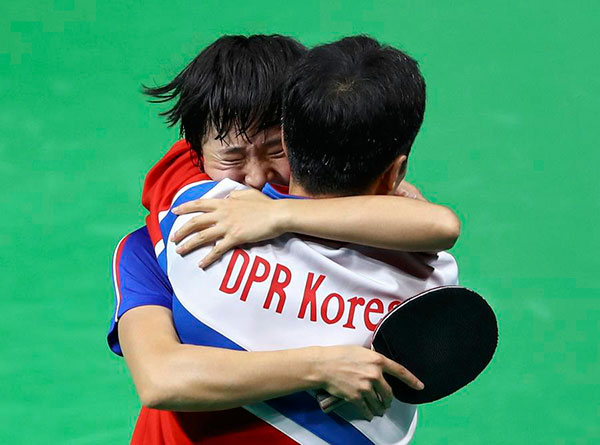 Kim claims table tennis bronze for DPRK on Olympic debut