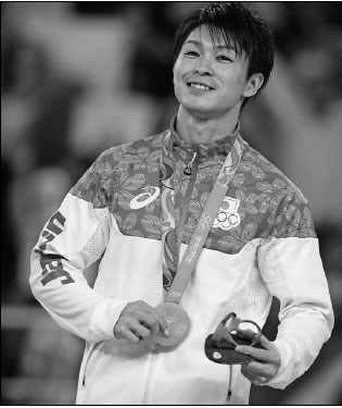 Uchimura shows his gold mettle