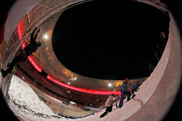 Bird's Nest ready for top snowboarding event