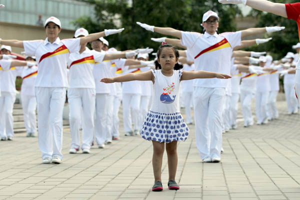 Public retains Olympic spirit on Fitness Day