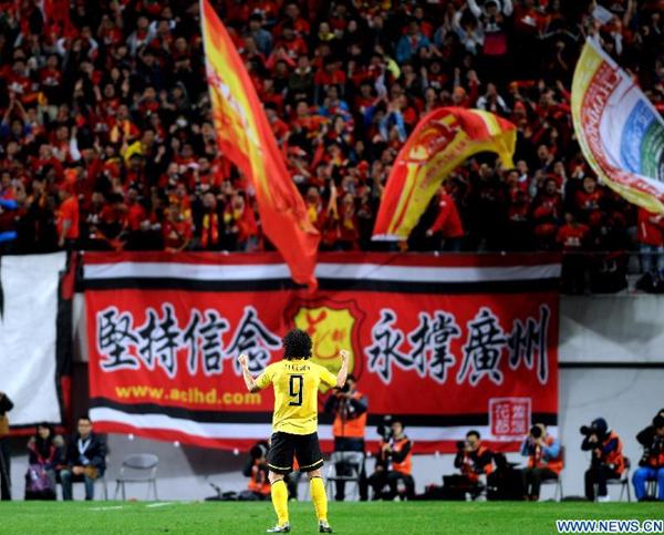 Guangzhou Evergrande ties in AFC Champions final