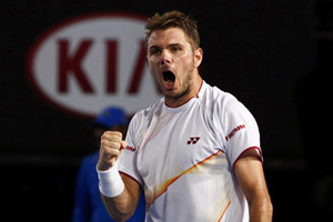 Wawrinka beats injured Nadal to win Australian Open