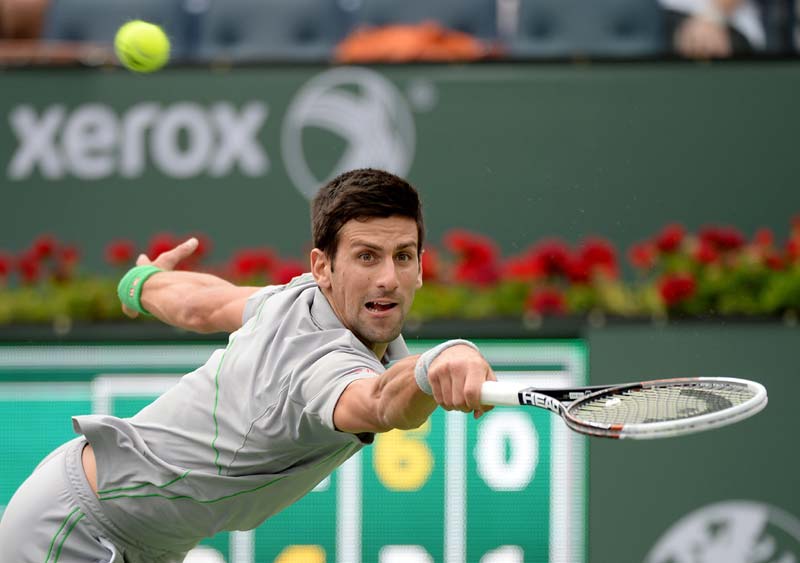 Li Na, Djokovic advance at Indian Wells