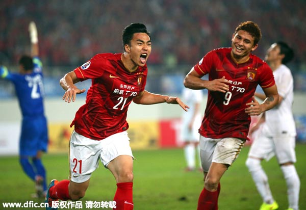 Goulart inspires Guangzhou to edge Kashima in thriller