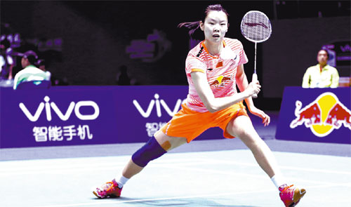 Badminton action heats up