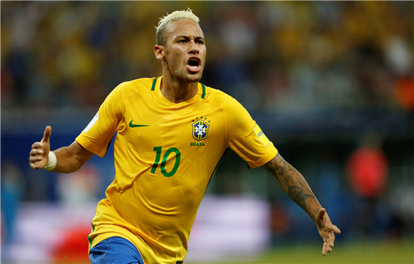 Neymar leads Brazil to victory over Colombia