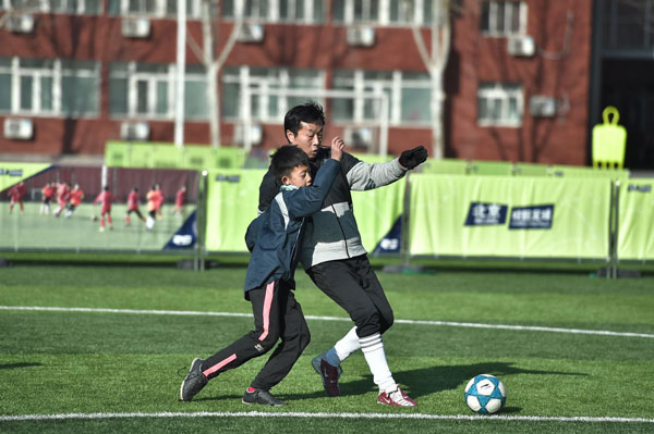 No rest for budding soccer stars this winter break