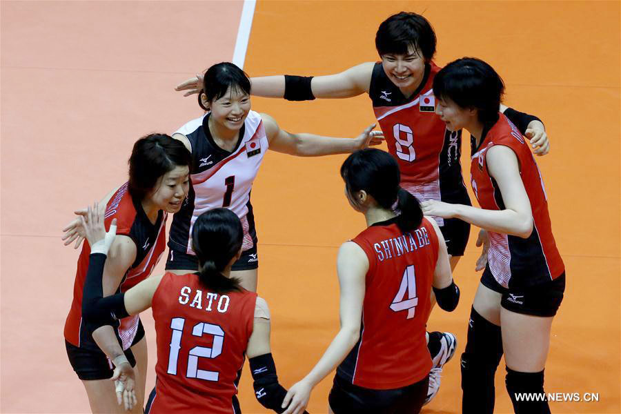 Japan advances to final of Asian Women's Volleyball Championship