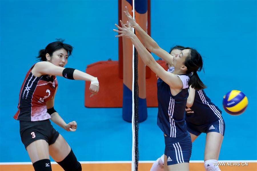 Japan advances to final of Asian Women's Volleyball Championship