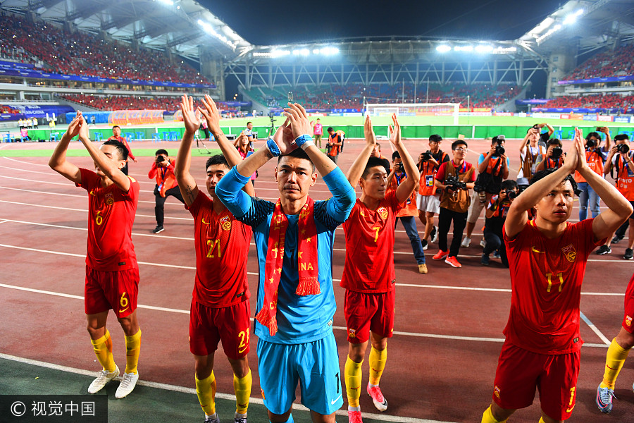 China keeps its World Cup hopes alive