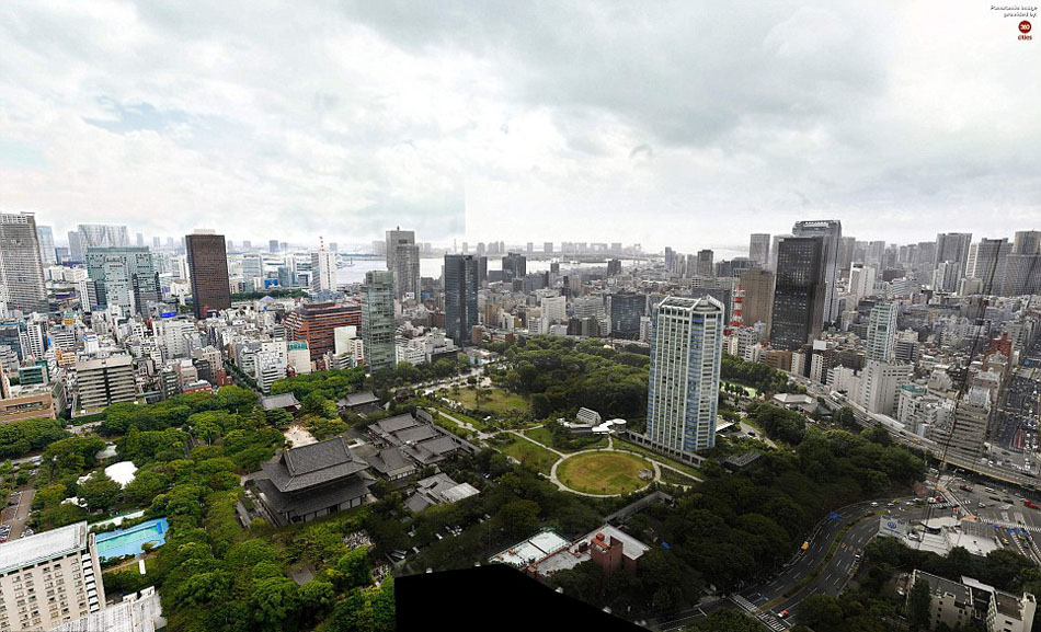 攝影師拼東京全景照 可清晰看到街道犄角旮旯(組圖)