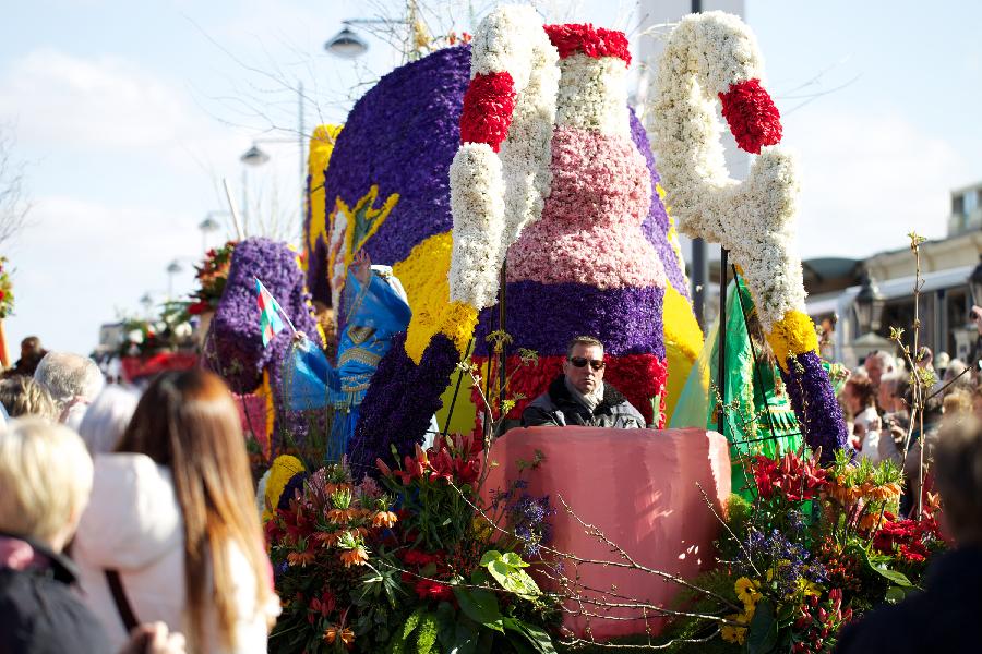 Dutch flower parade