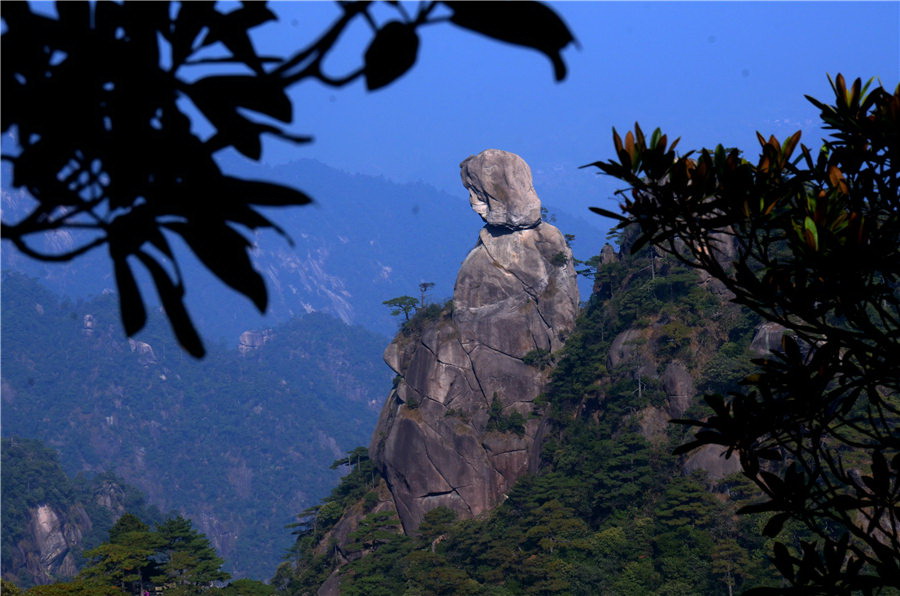 Exceptional scenery of Mount Sanqingshan