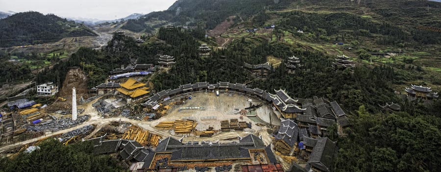 China's largest Miao-style architecture complex to open in Pengshui, Chongqing