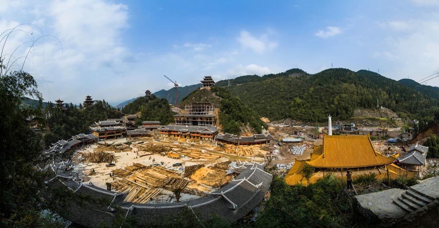 China's largest Miao-style architecture complex to open in Pengshui, Chongqing