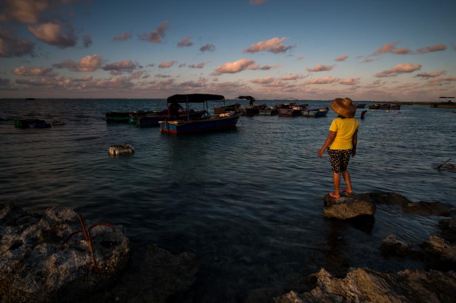 Scenery of Zhaoshu Island in China's Sansha