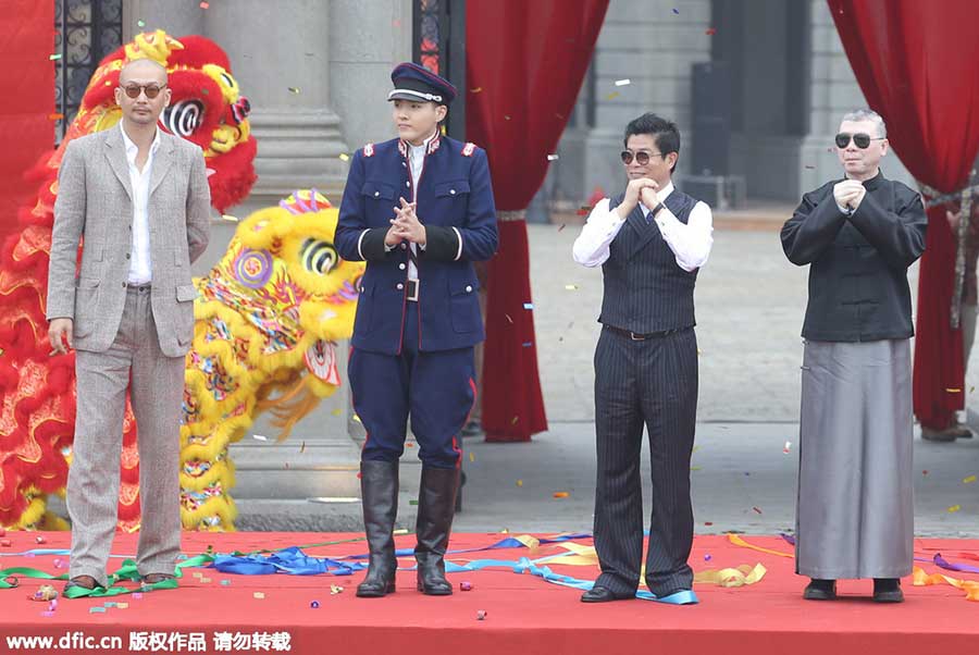 Nanyang Street of Feng Xiaogang's Film Commune opens