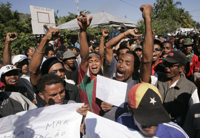 East Timor descends into chaos