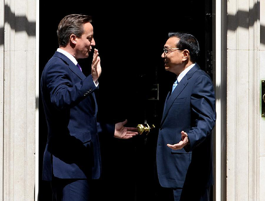 Premier Li to expand China-Britain trade to $100b