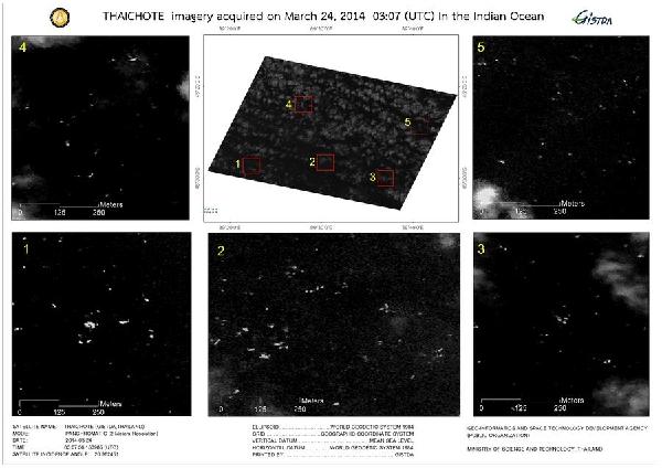 Thailand spots suspected debris