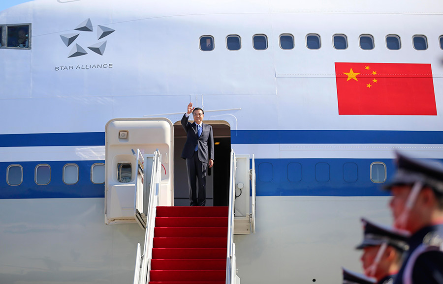 Premier Li arrives in Seoul for ROK visit, China-Japan-ROK meeting