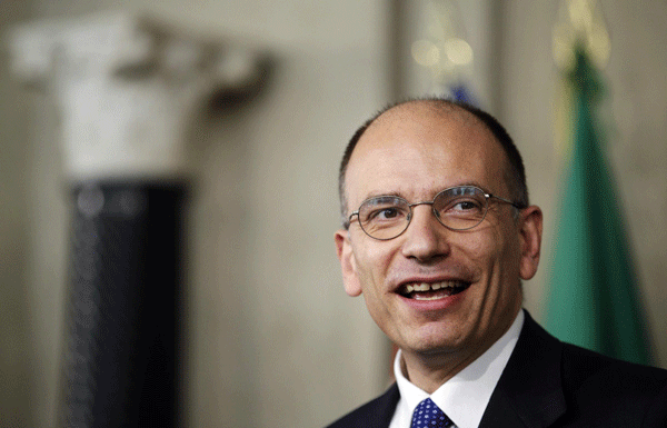 Enrico Letta named new Italian PM