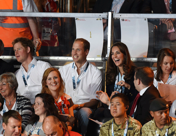 Royal family attends Commonwealth Games