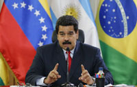 Venezuelan president accepts facilitator for talks