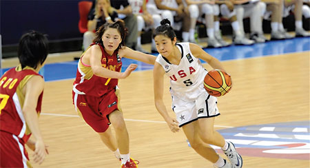 Chinese-American hoopster makes history