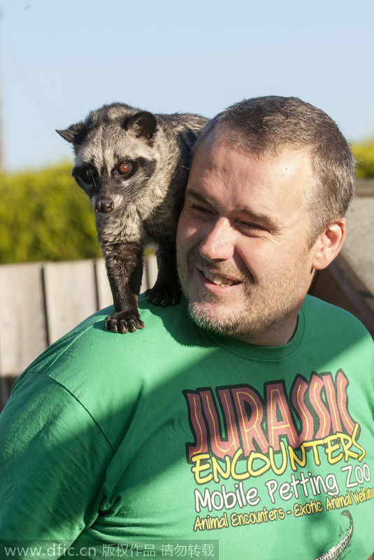 Animal crackers - family shares home with 145 pets