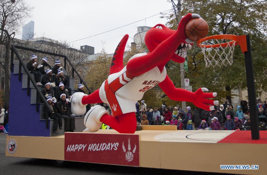 110th Annual Toronto Santa Claus Parade held in Canada