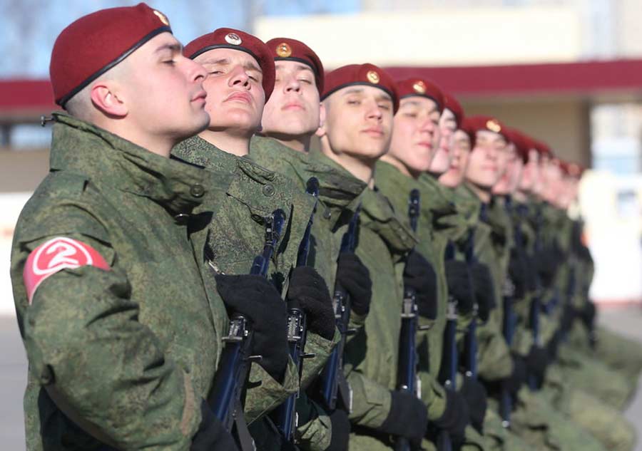 Rehearsal held for Victory Day parade in Russia