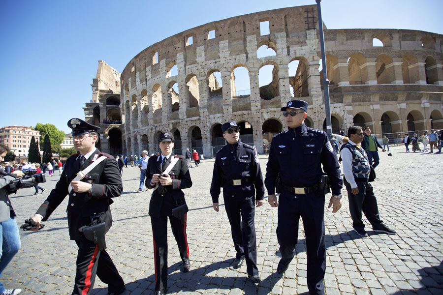 Sino-Italian police patrols launched in Italy