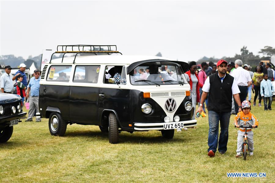 46th Africa Concours d'Elegence shows vintage cars in Nairobi