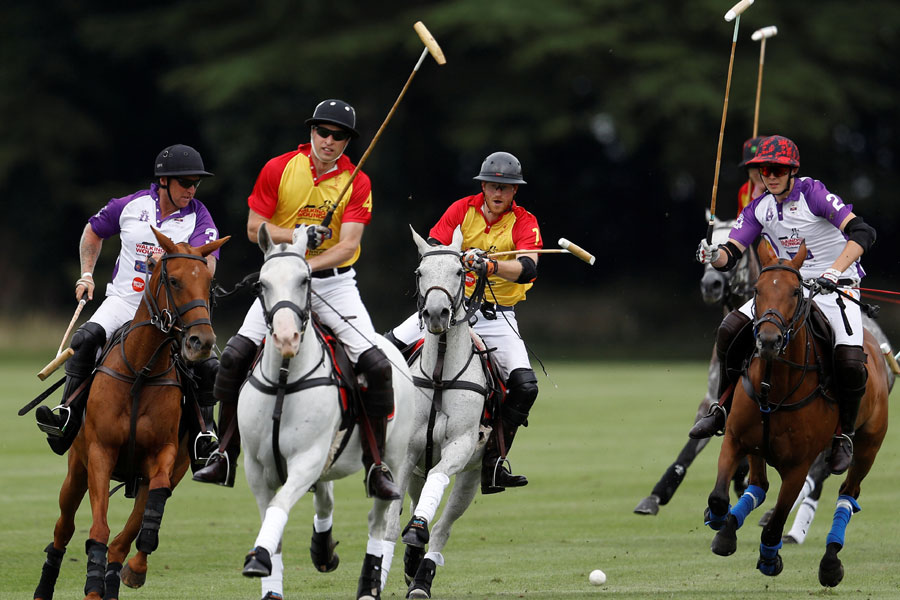 Polo time for princes