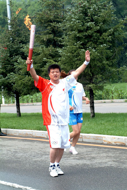 Olympic torch relay with passion – Yuanda, being always with Olympics