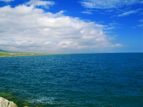 “中國(guó)最美湖泊”的青海湖